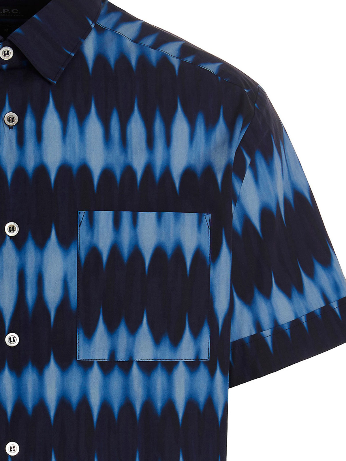 A.P.C. Ross shirt - Blue - Men|COGBBH12541IAA | thebs.com