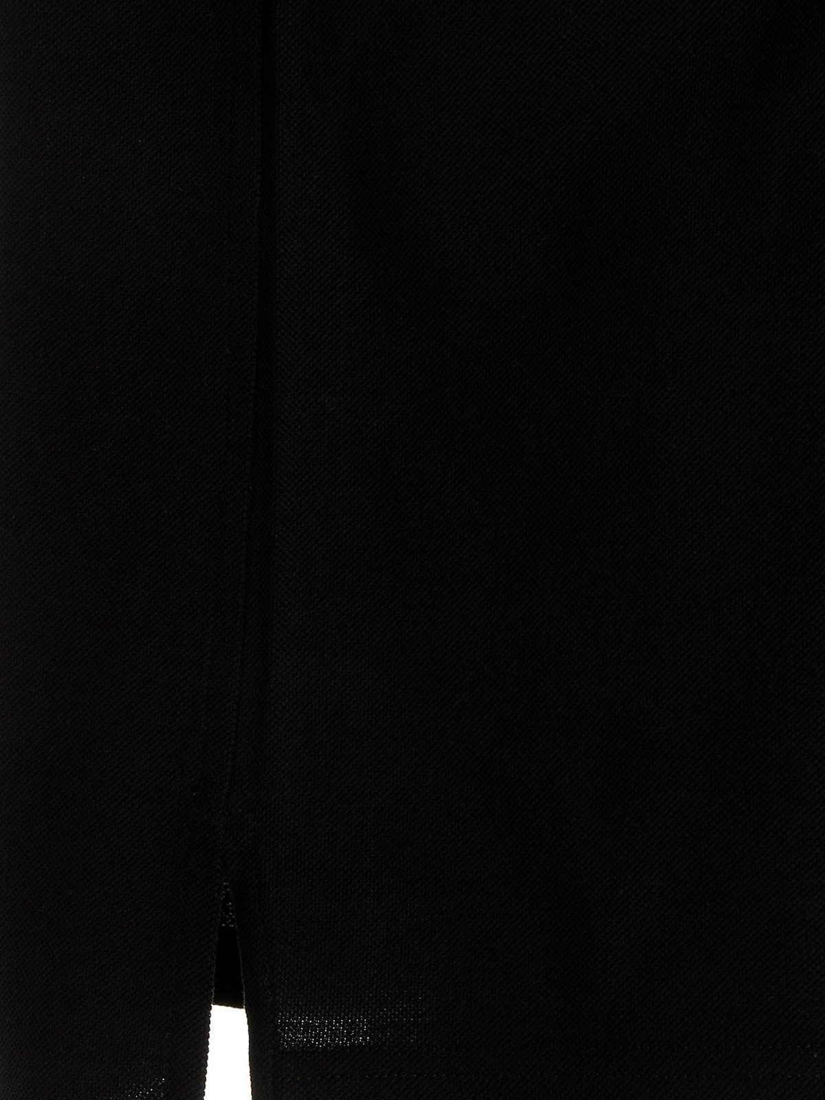 Shop Lanvin Logo Polo Shirt In Black