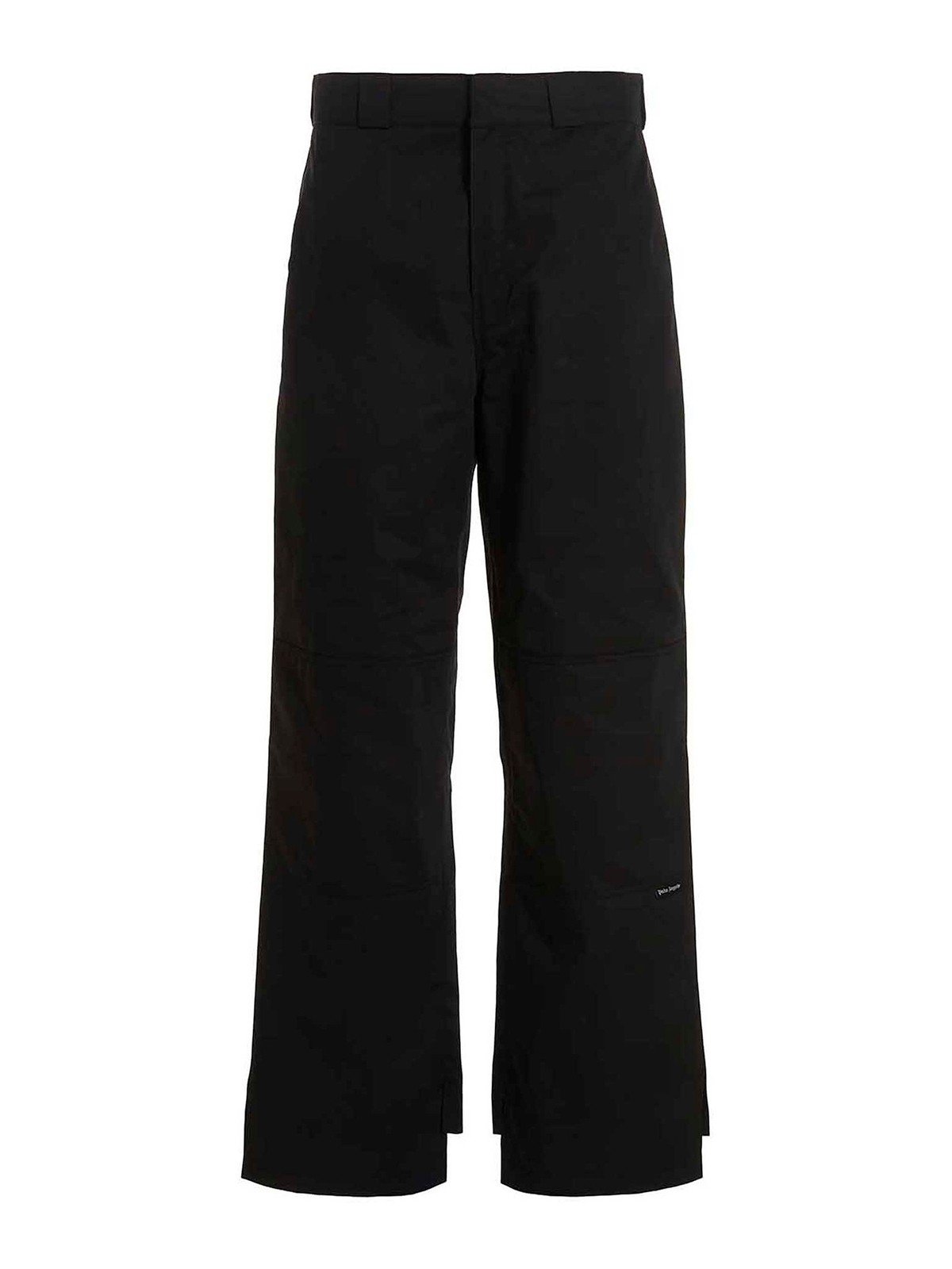 Shop Palm Angels Reversed Waistband Pants In Negro
