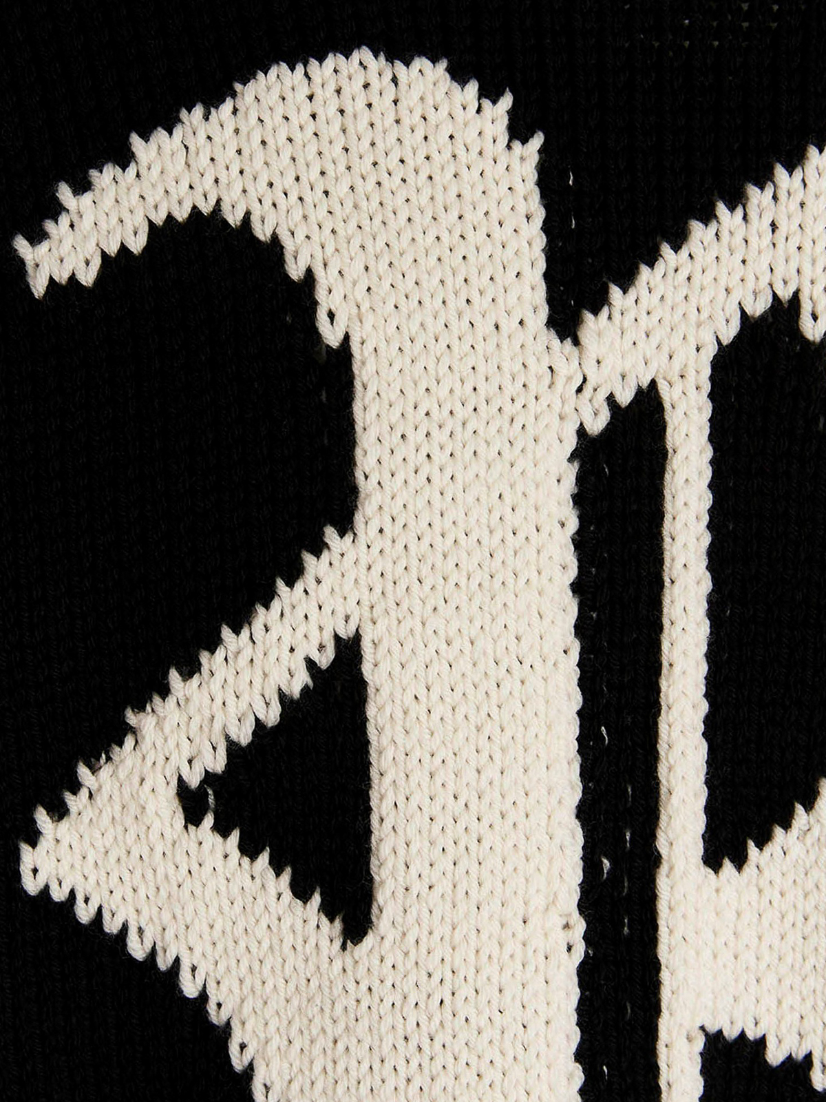 Raf Simons R sweater - Black - Men|2318260099 | thebs.com