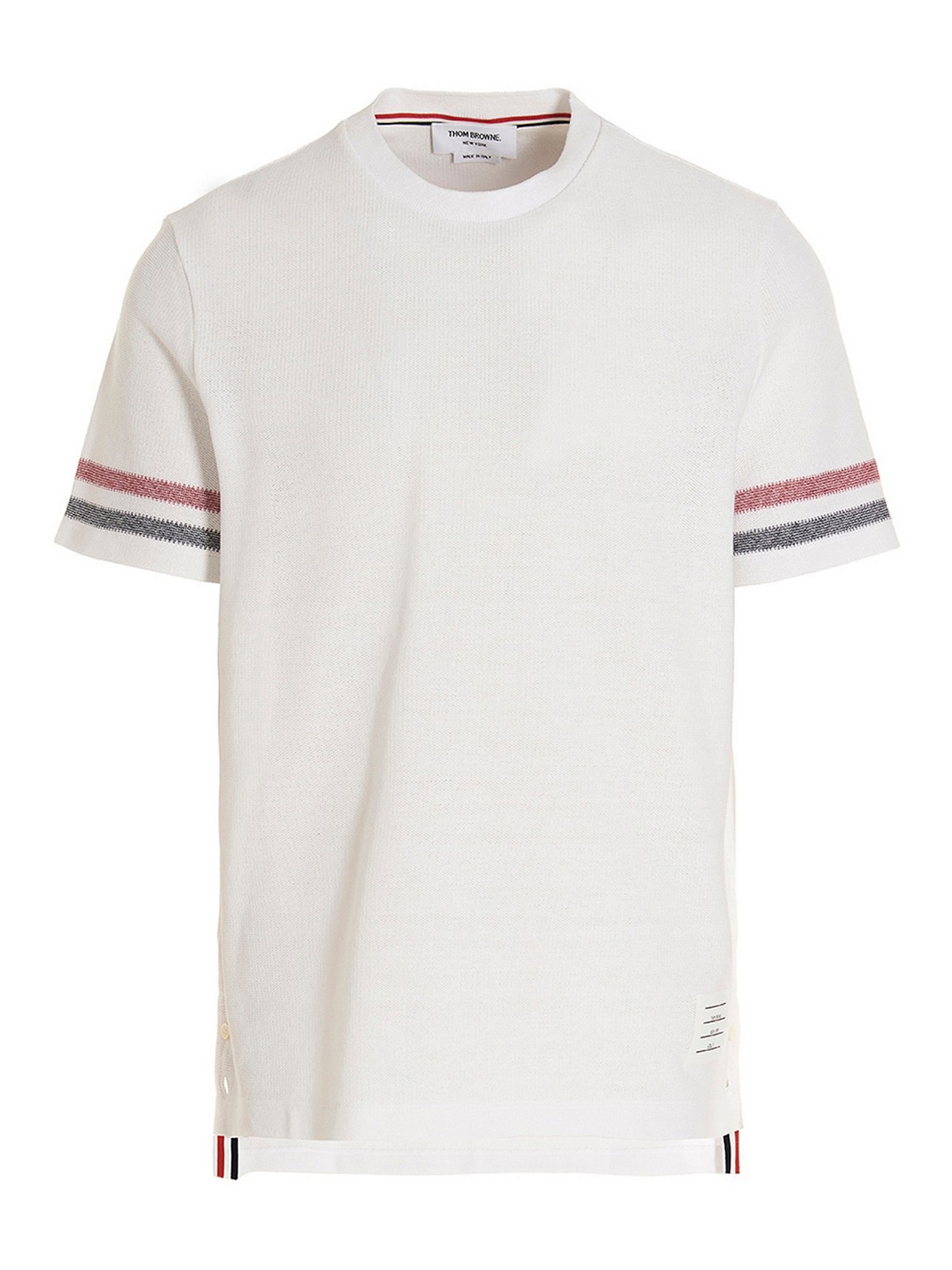 Thom Browne Rwb T-shirt In White
