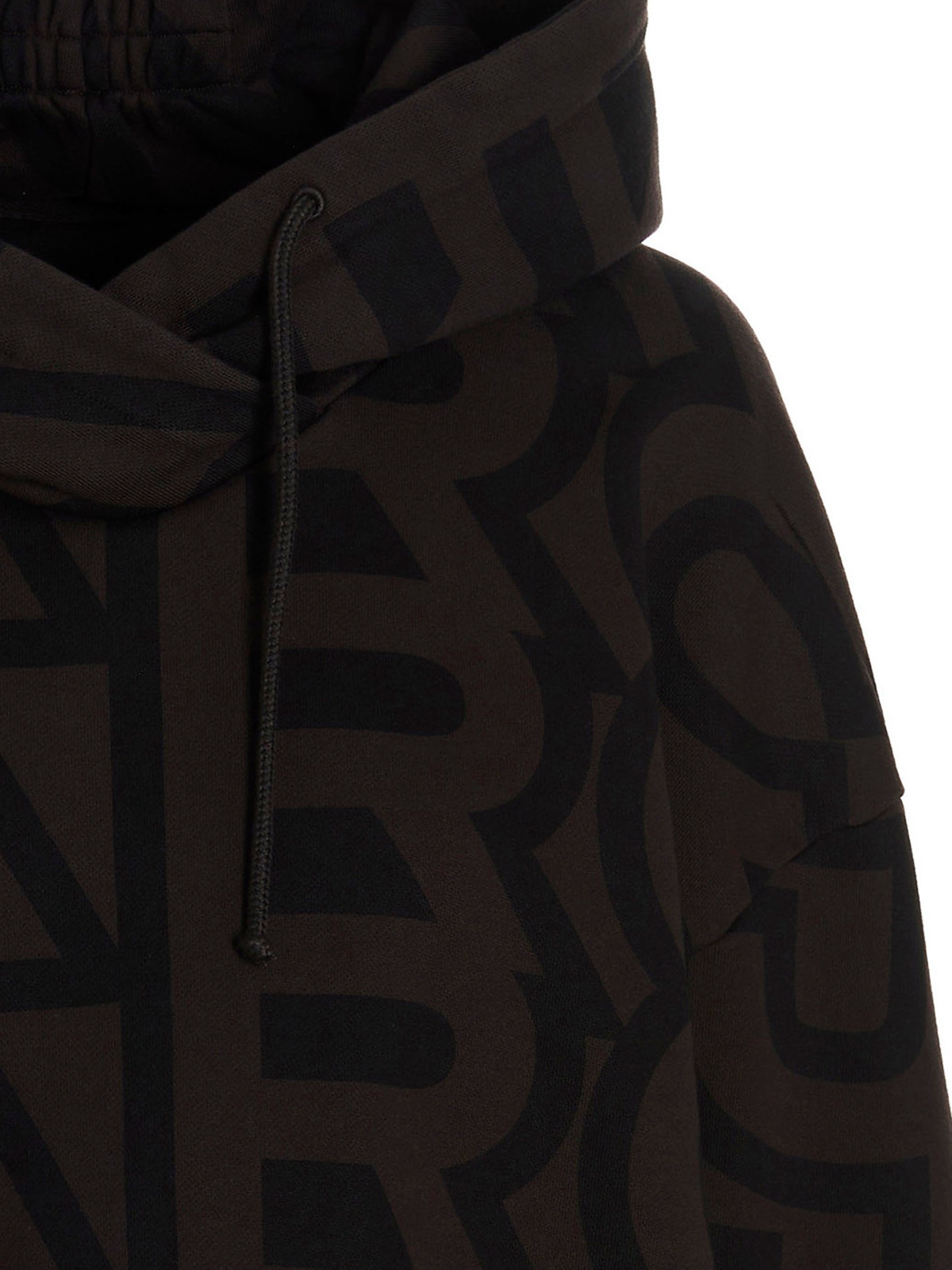 Marc Jacobs monogram-pattern zip-up hoodie - 004