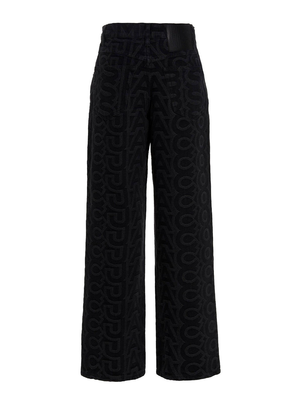 Shop Marc Jacobs Monogram Jeans In Black