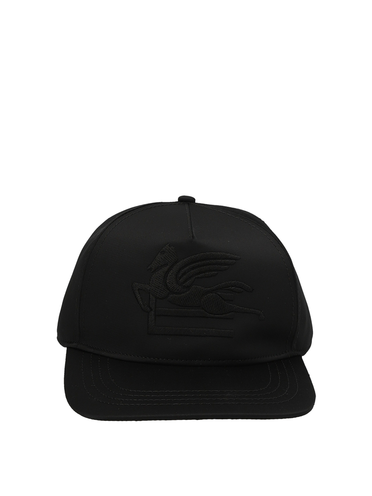Shop Etro Logo Hat In Negro
