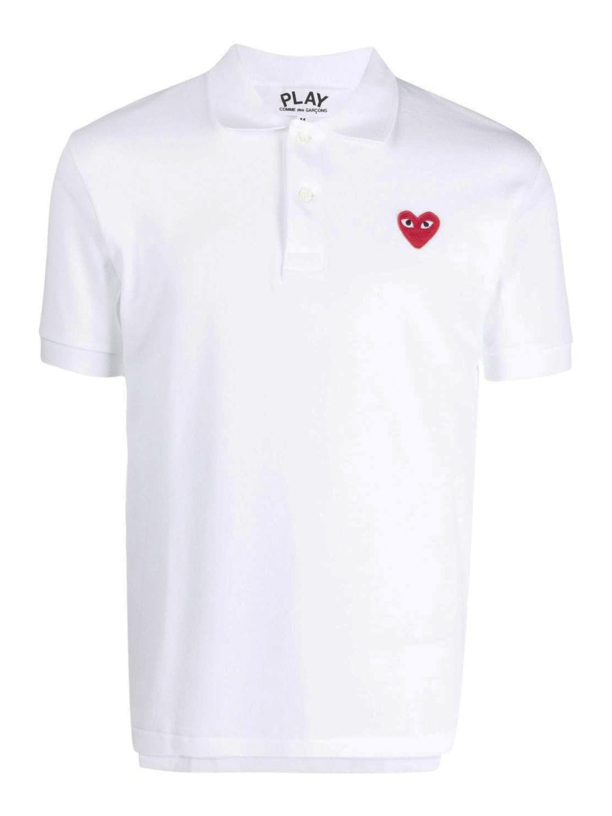 Comme des Garçons Play ポロシャツ - 白|P1T0065WHITE