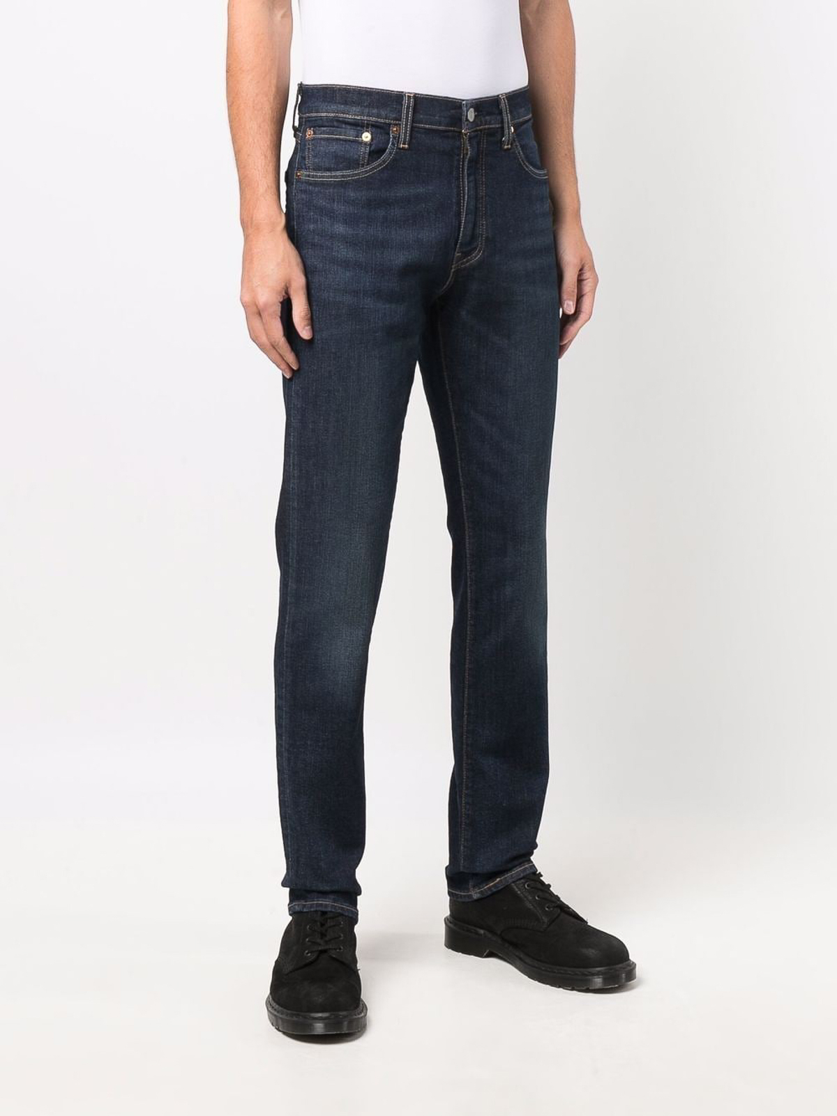 Straight leg jeans Levi'S - Stretch-cotton jeans - 045114102DARKBLUE