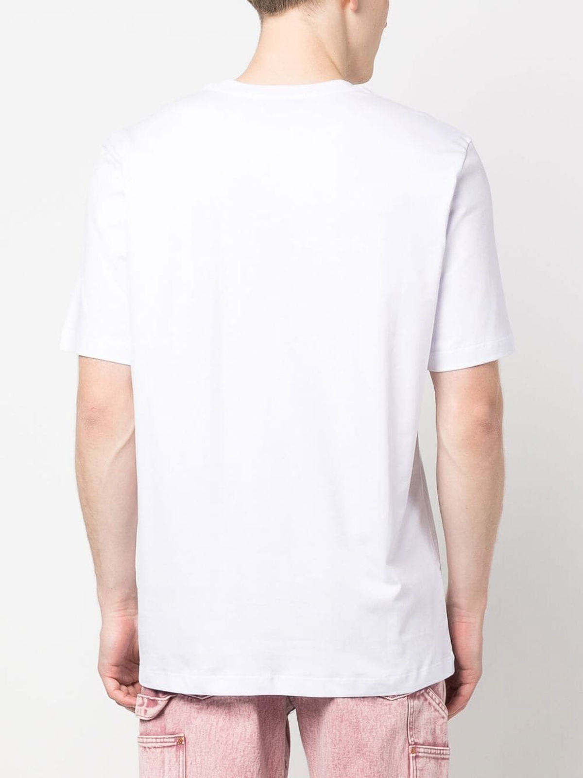 MSGM｜SHORT-SLEEVED ROUND NECK T-SHIRTS (3440MM510 23700 MSGM｜SHORT-SLEEVED ROUND NECK T-SHIRTS (3440MM510 23700