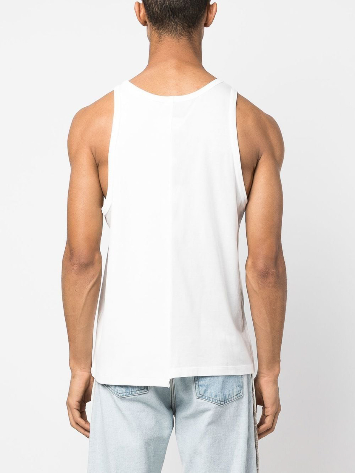 MM6 Maison Margiela Asymmetric tank top - Men|S52NL0061STJ365961