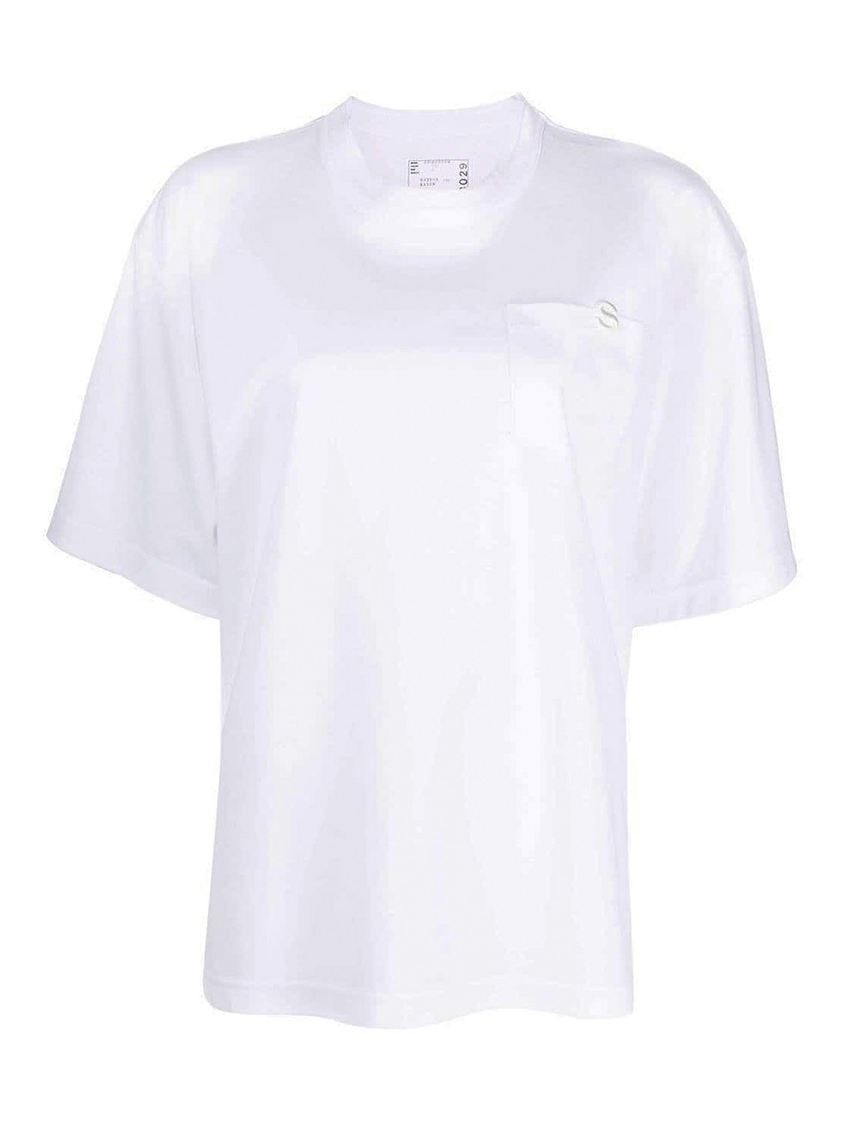 Sacai Embroidered Pocket Tee