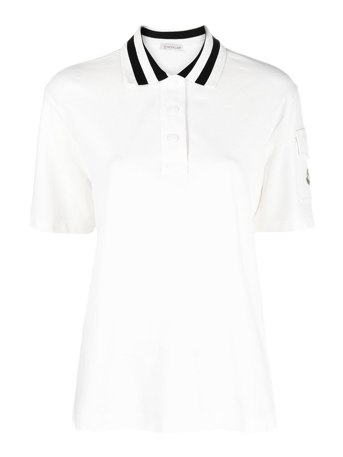 Moncler ポロシャツ - 白 - ホワイト|8A0000184720033