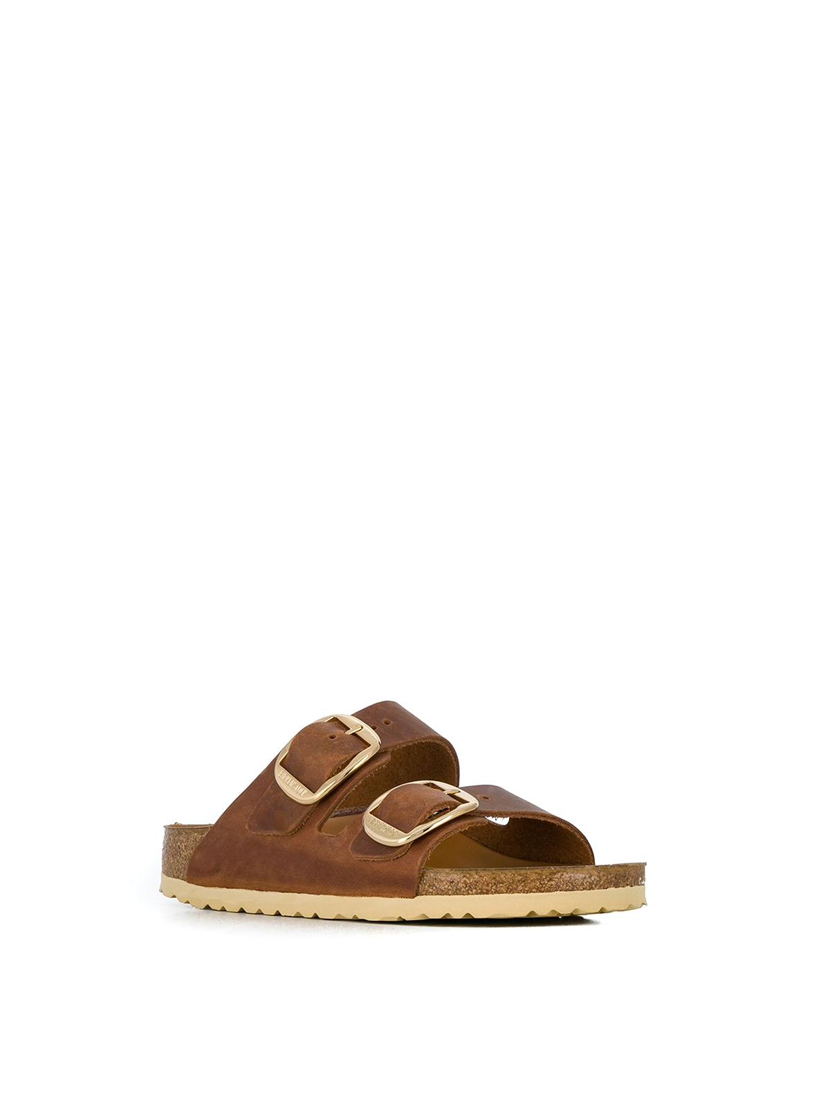 Shop Birkenstock Slip-on Sandals In Brown