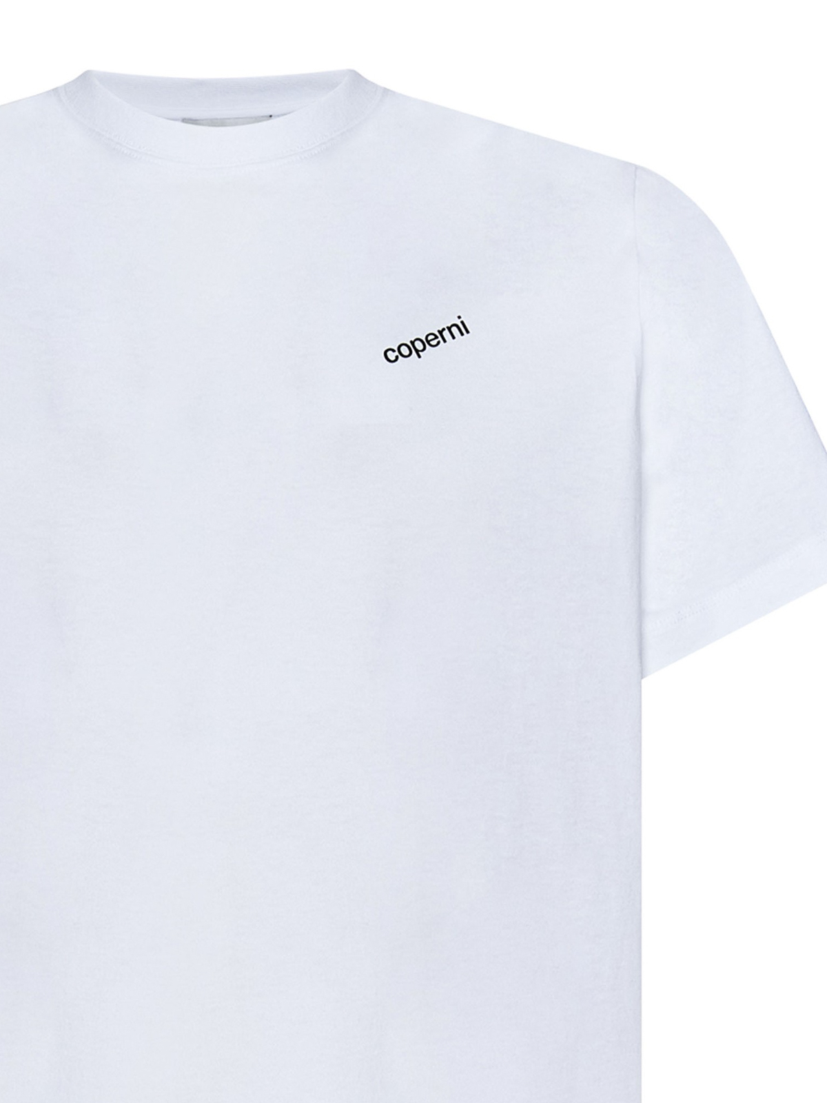 Shop Coperni Camiseta - Blanco In White