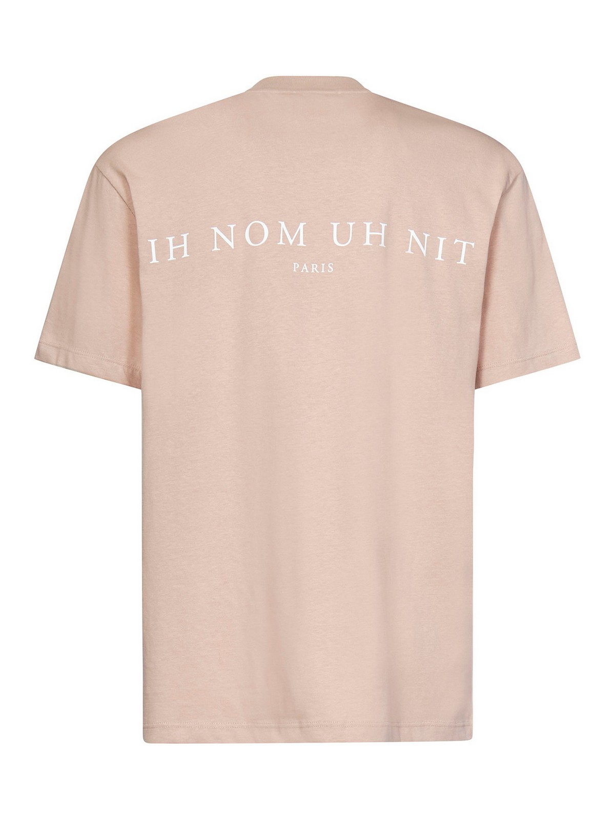 Ih Nom Uh Nit Graphic printed cotton T-shirt - Beige|NUS23241043