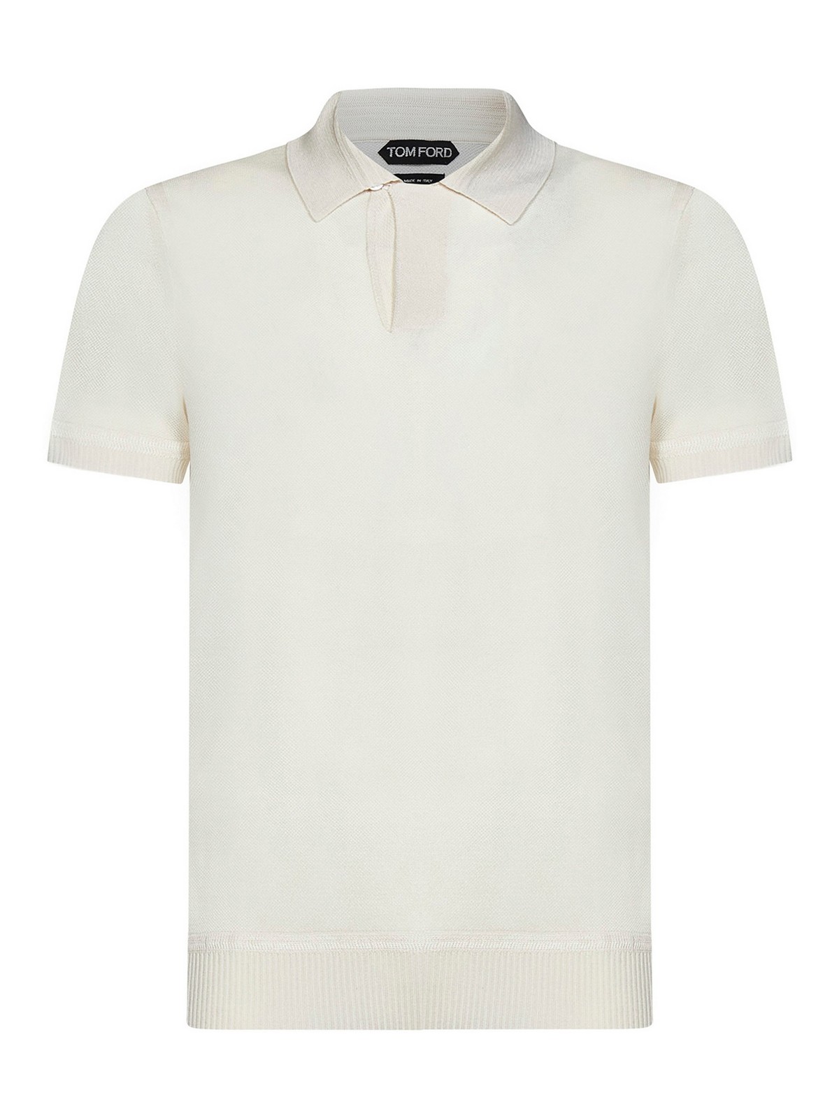 Shop Tom Ford Polo - Blanco In White