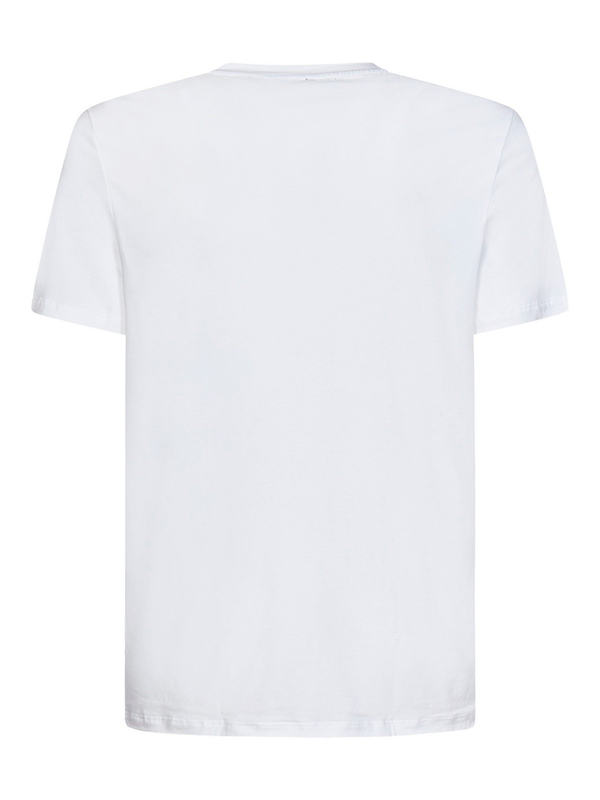 Shop Tom Ford Cotton Crewneck T-shirt With Logo In White