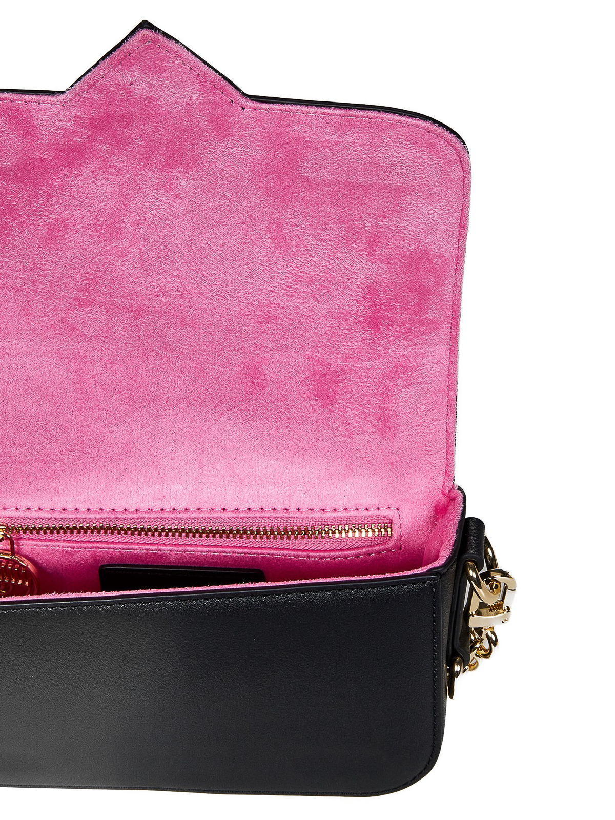 Chiara Ferragni Eyelike-embossed belt bag, Pink