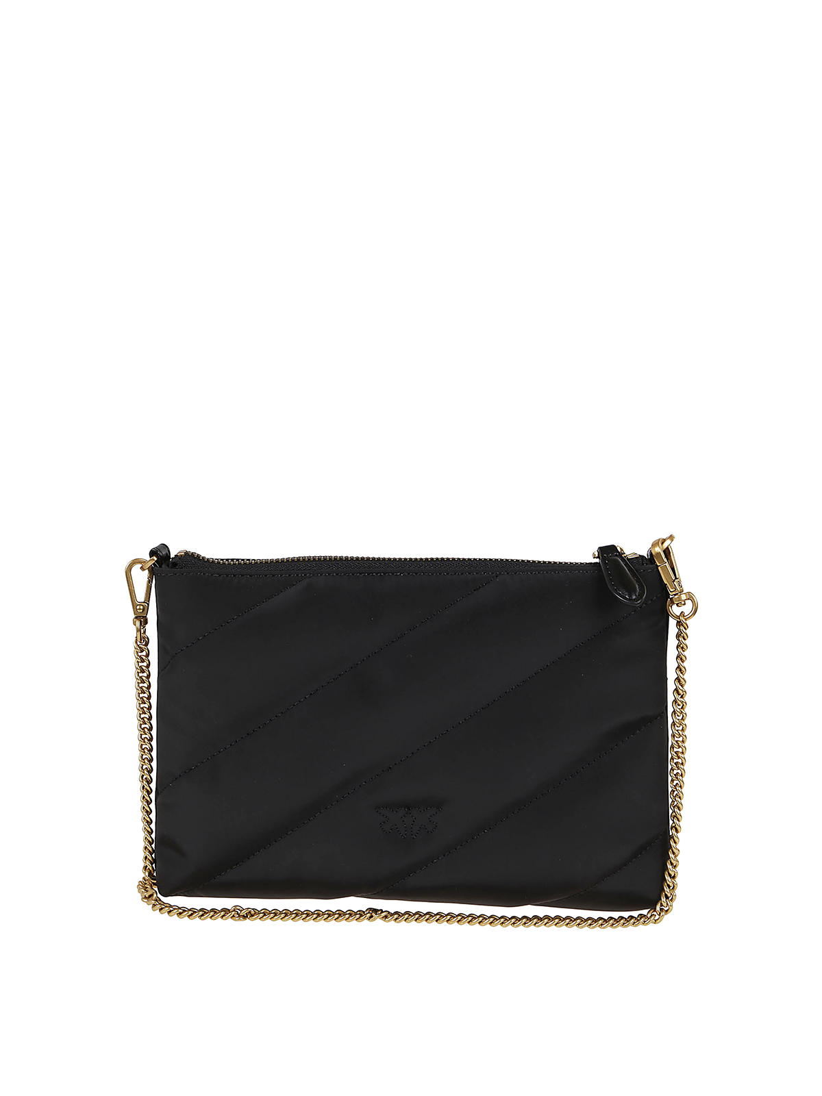 PINKO Beige Polypropylene Clutch Bag