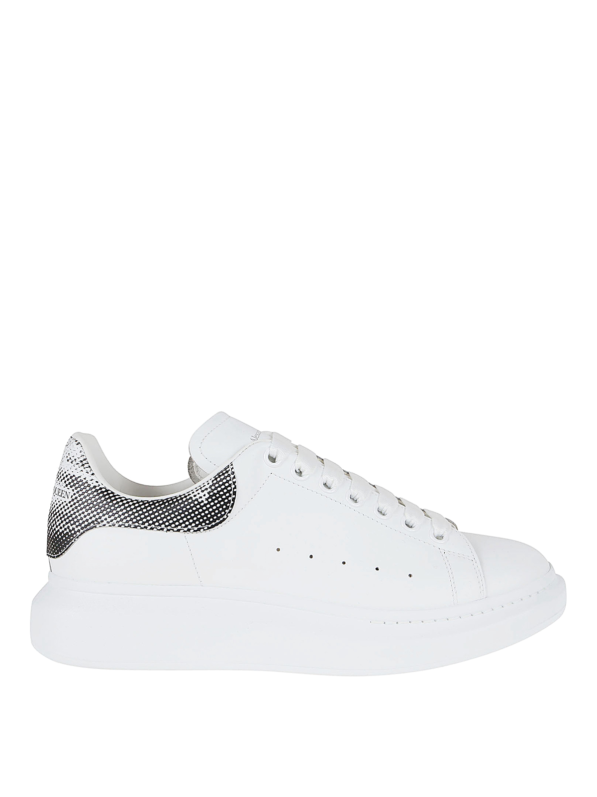Alexander McQueen white laser board shoes | Mcqueen, Adidas stan smith, White  sneaker