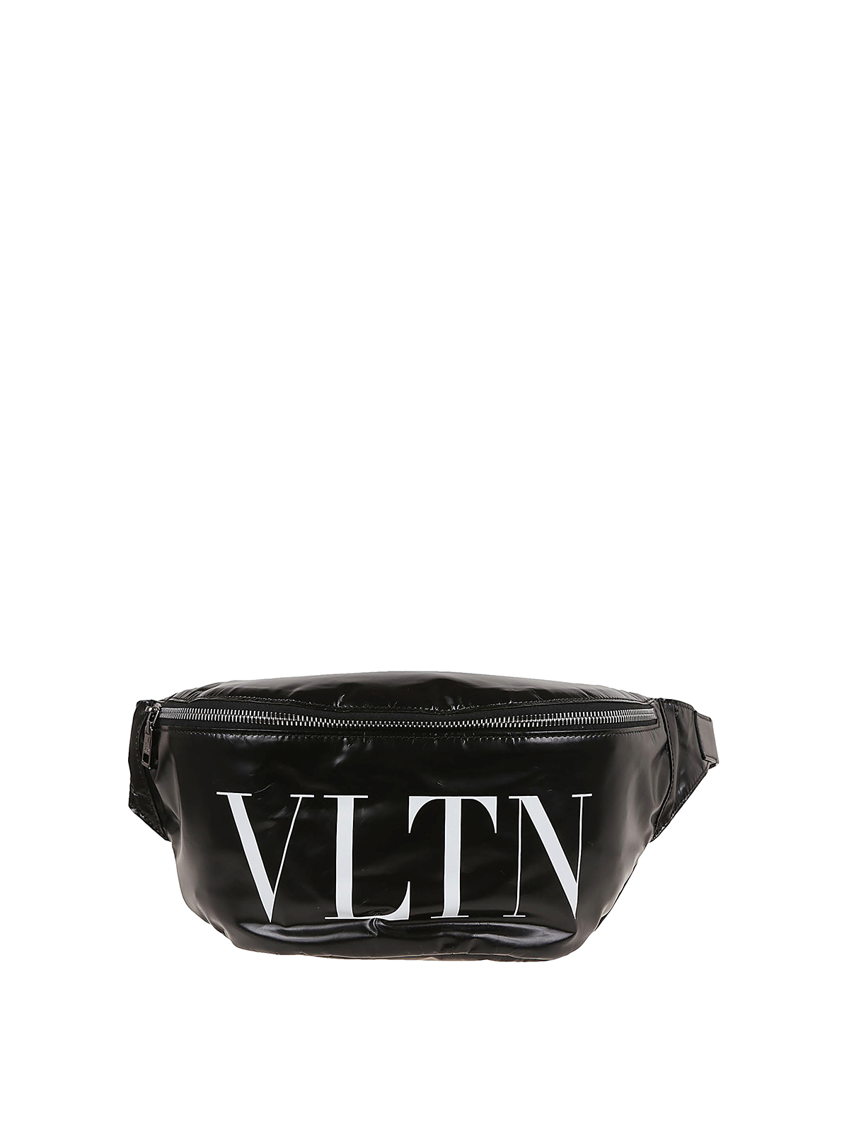 Shop Valentino Leather Black Belt Bag