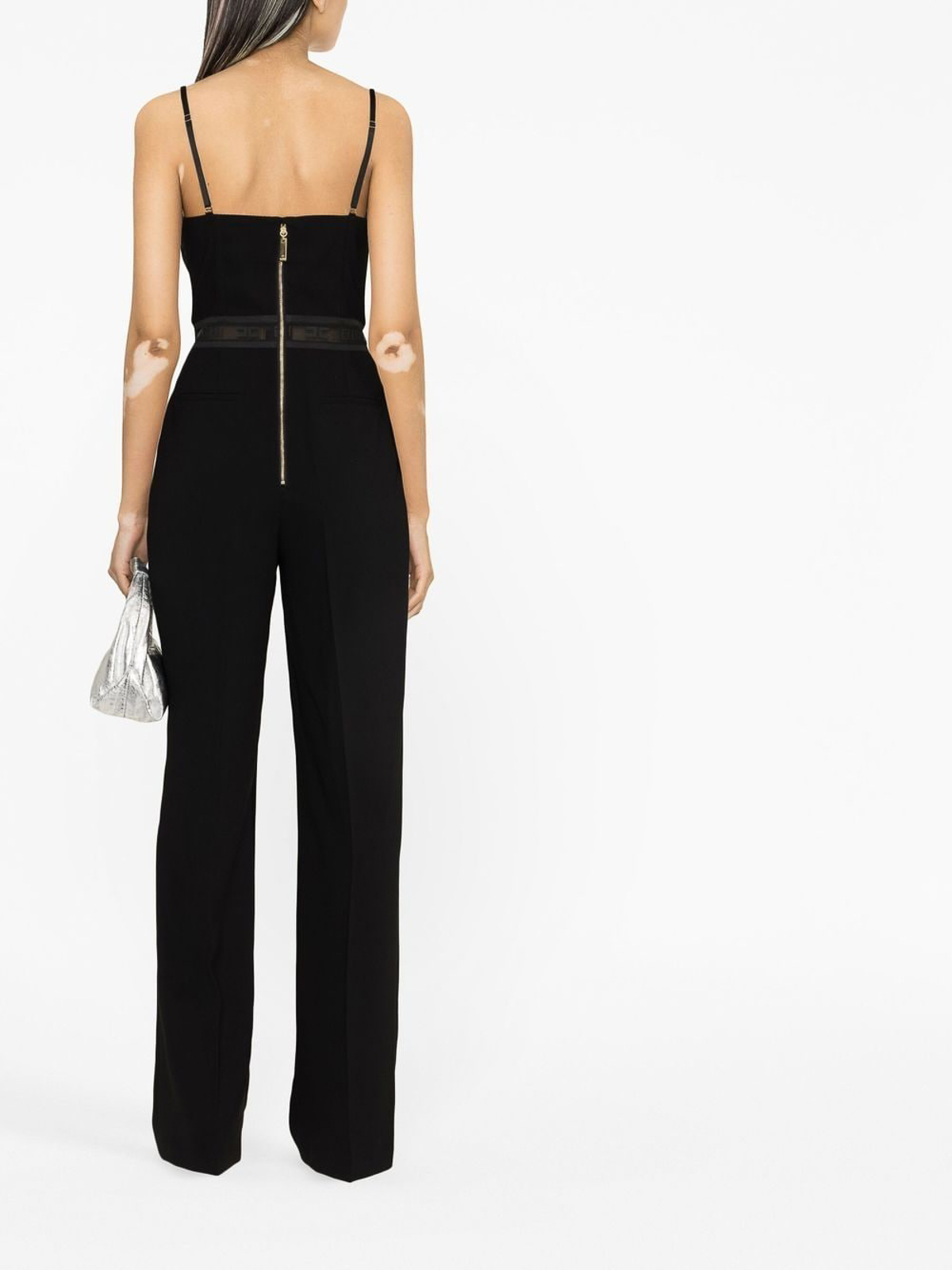 オールインワン・サロペット ELISABETTA FRANCHI JUMPSUITS BLACK JUMPSUIT Elisabetta Franchi Jumpsuit - Black - Women | TU00336E2110