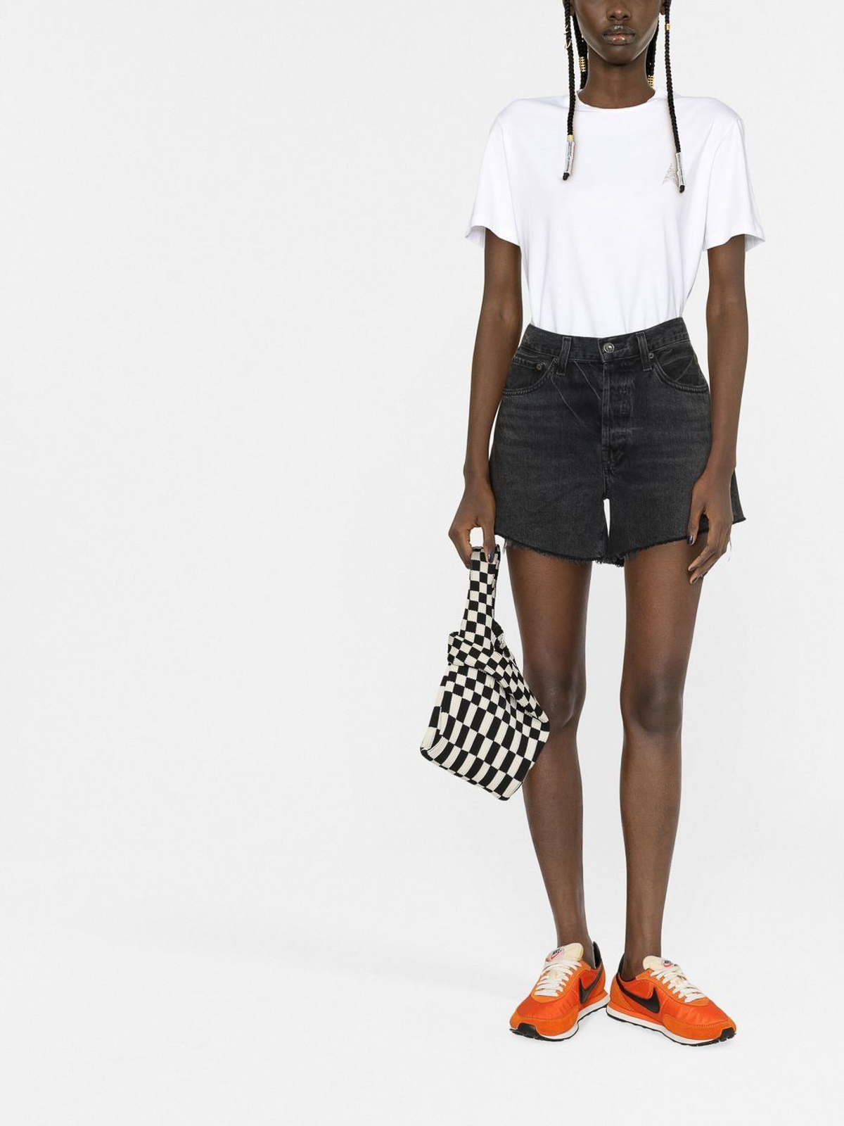 Golden Goose Star printed Tee - White | GWP01220P00059480185