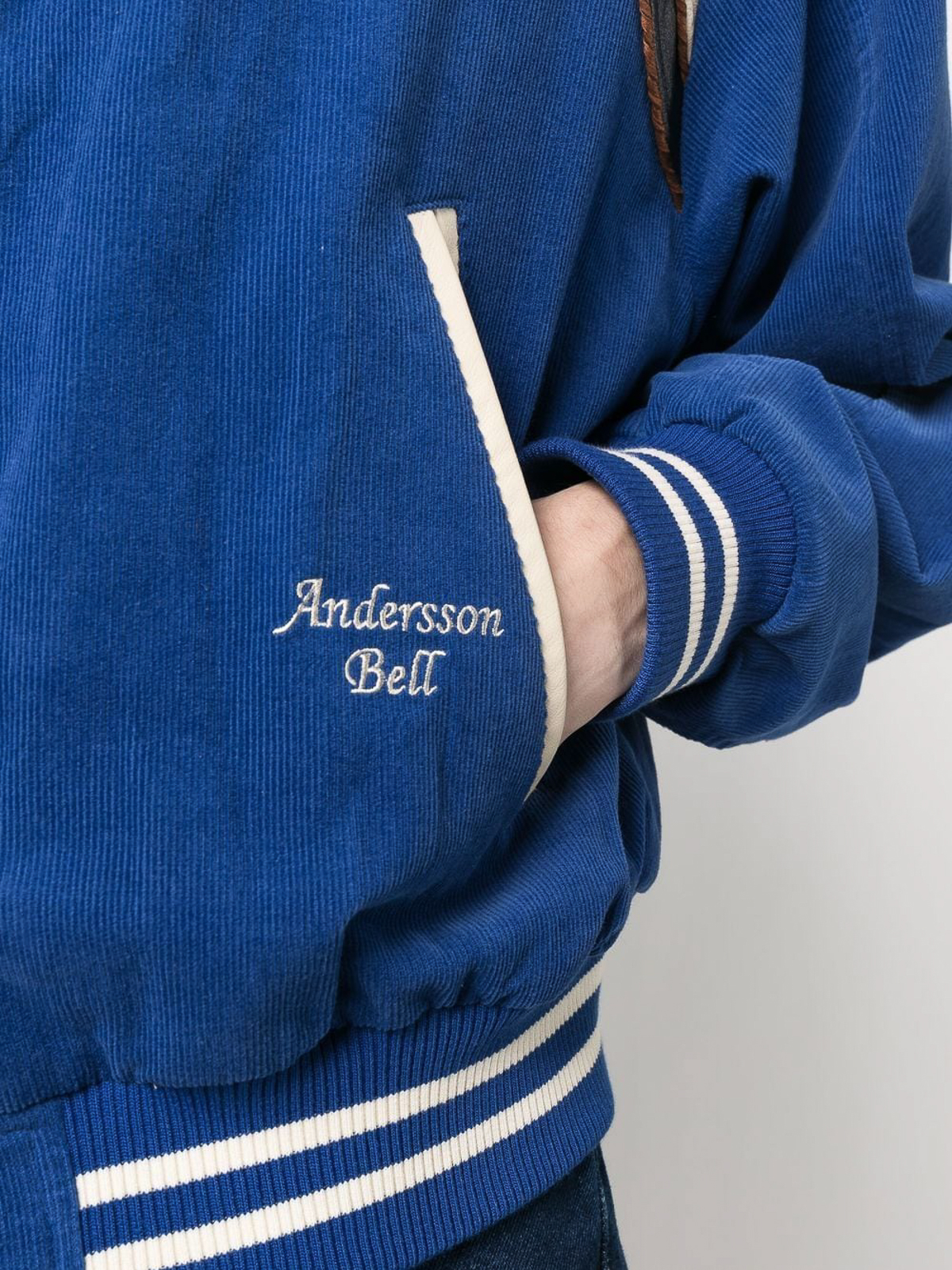 Bombers Andersson Bell - Varsity jacket - AWA505MBLUE