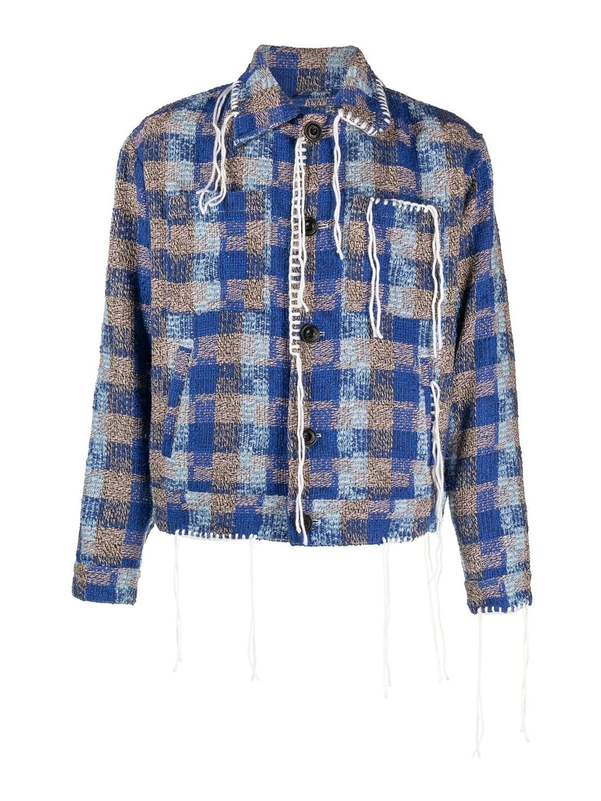 Casual jackets Andersson Bell - Kenley check shirt style jacket -  AWA513MBLUE