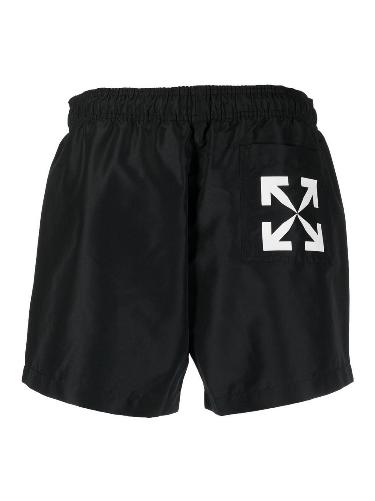Off-White Swimsuit with logo print Black OMFA012C99FAB0021001