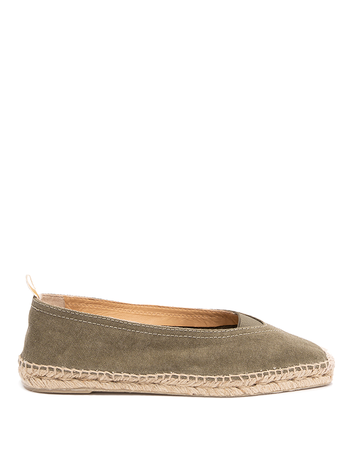 Castaner Flat pointed toe Pia espadrilles - Green | 23011414