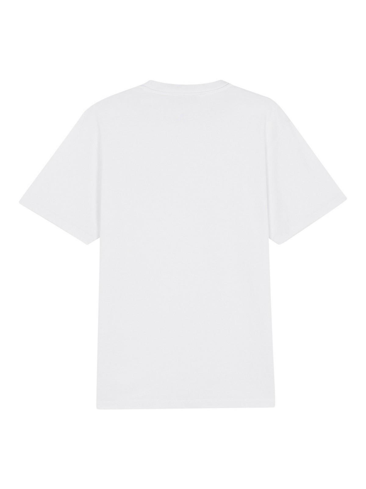 Shop Maison Kitsuné Crewneck T-shirt With Logo In White