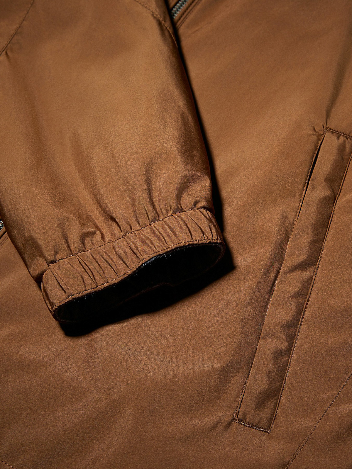 ファクトリーブランド ☆Zegna Sport ブラウン フード付きダウン 