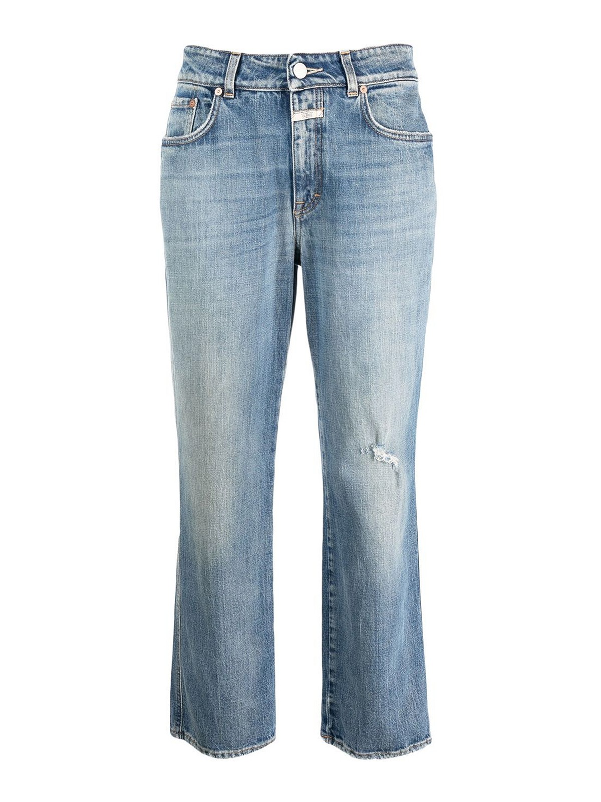 Closed Milo cropped straight leg jeans - Women | C9124305D5ZMBL