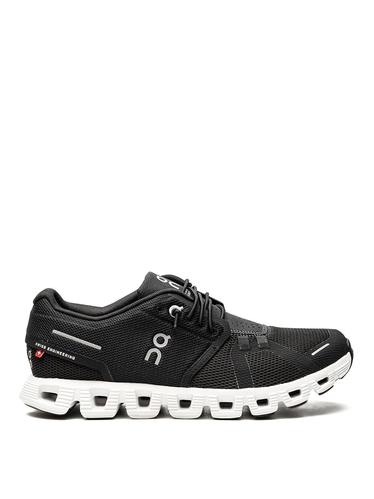 Shop On Running Low Top Platform Sneakers In Black