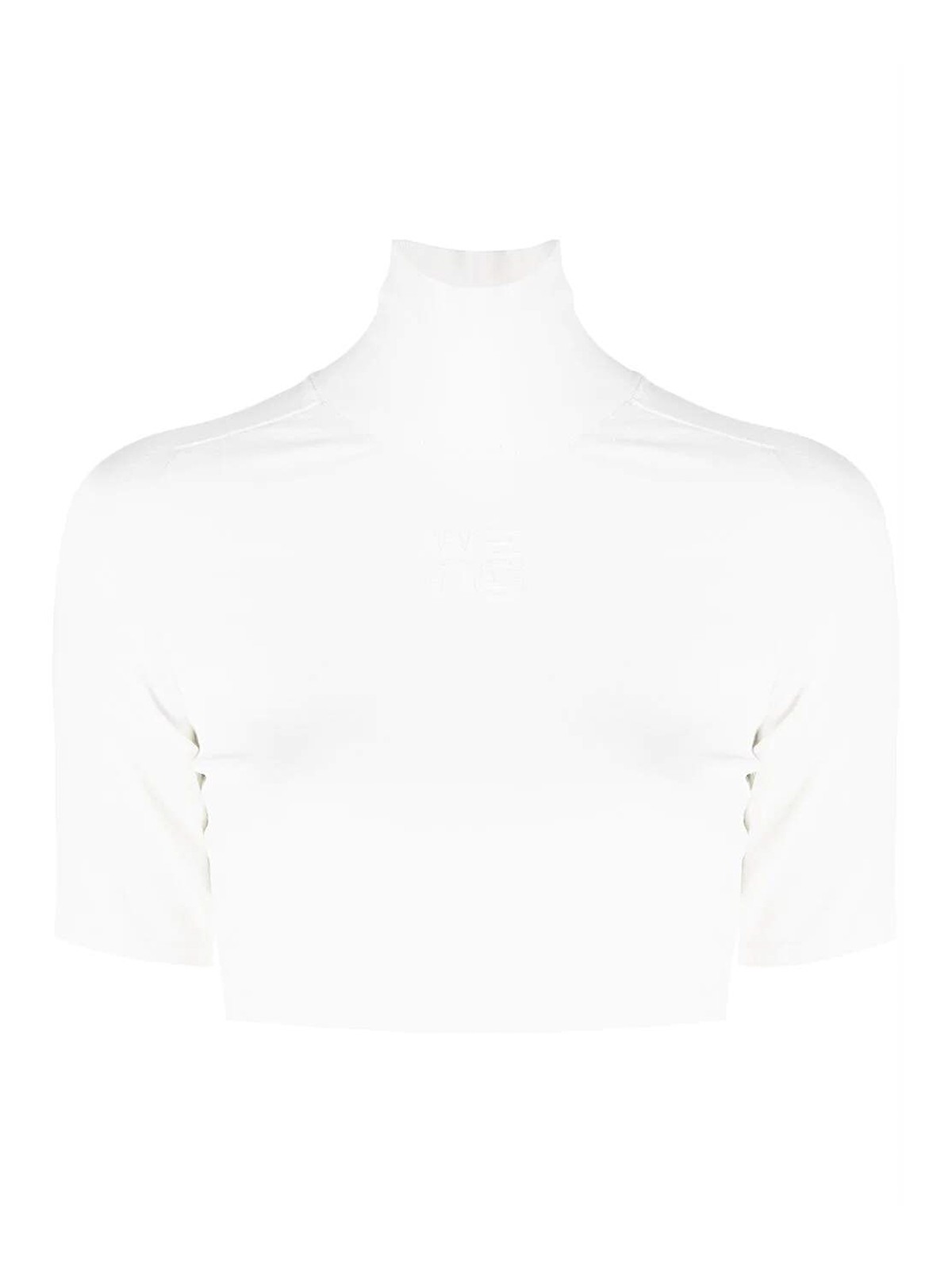 Tops & Tank tops Alexander Wang - High neck cropped top with logo