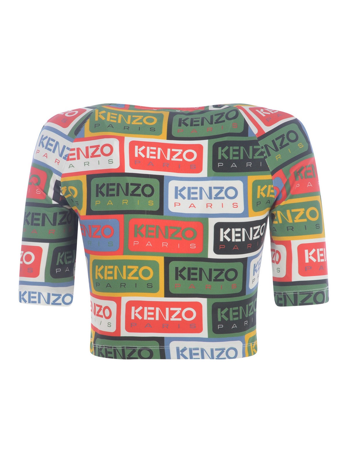 Shop Kenzo Top - Multicolor In Multicolour