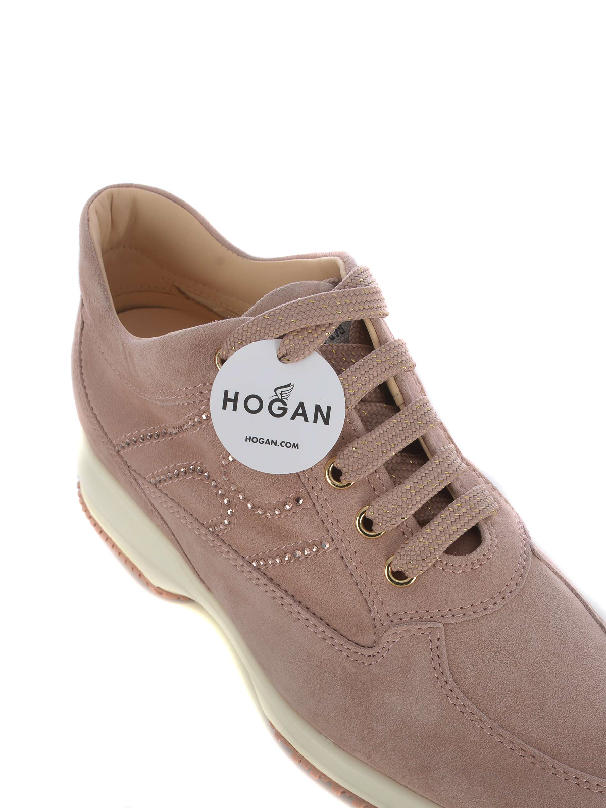 Shop Hogan Zapatillas - Interactive In Rosado