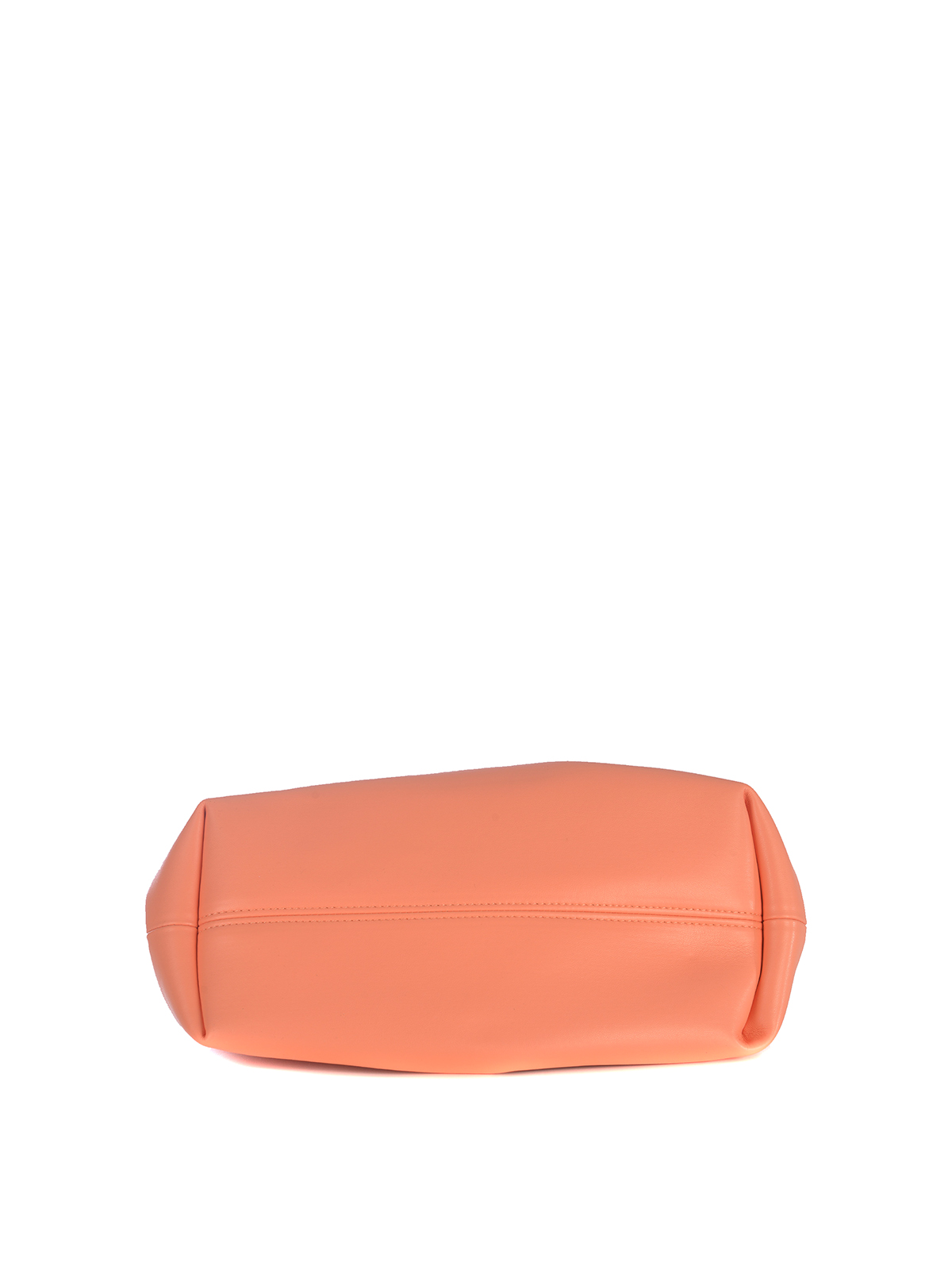 Shop Themoirè Faux Leather Clutch With Magnetic Closure In Light Pink