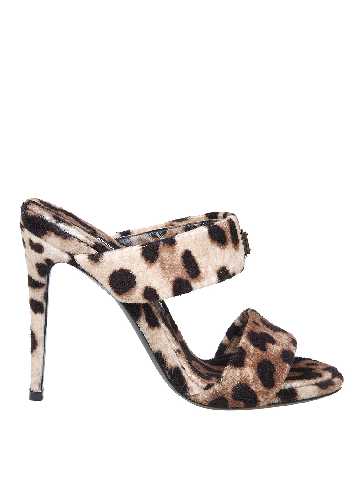 Dolce & Gabbana Leopard-print Sponge Sandals In Animal Print
