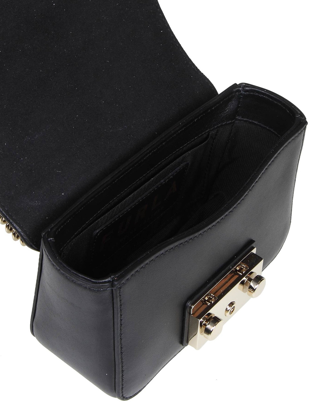 Furla Mini Metropolis Leather Chain Bag WB00828AX0733O6000