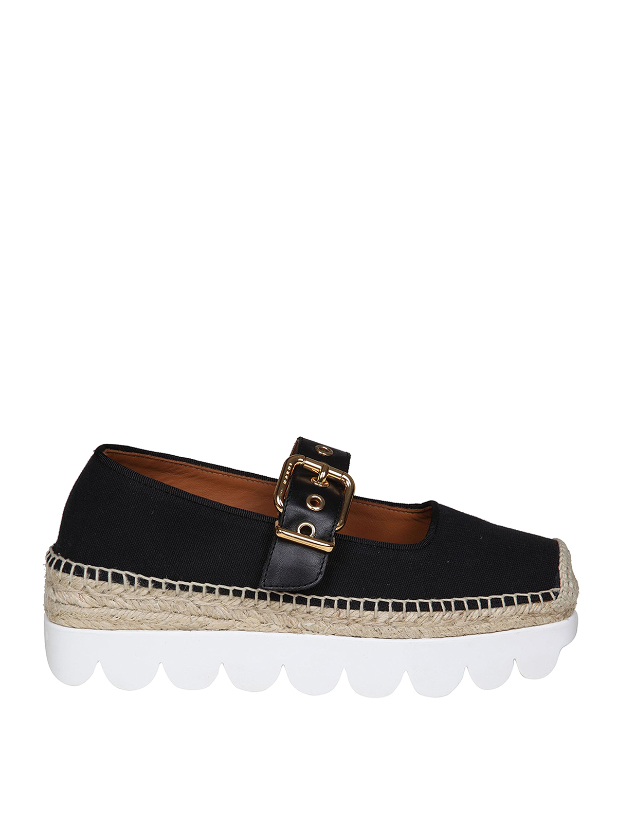 Marni Mary Jone espadrilles with leather strap|MJMS006406P226600N99