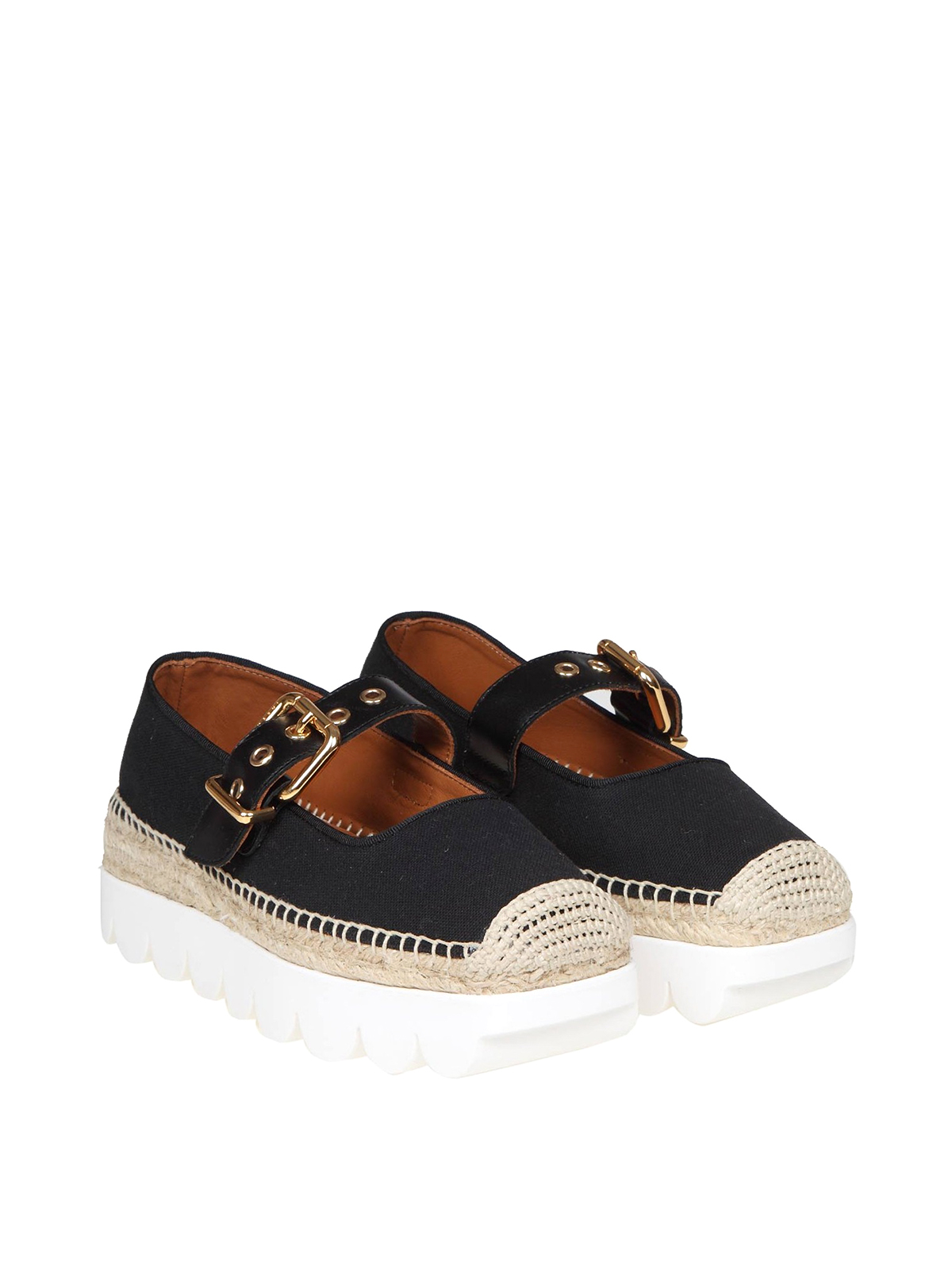 Marni Mary Jone espadrilles with leather strap