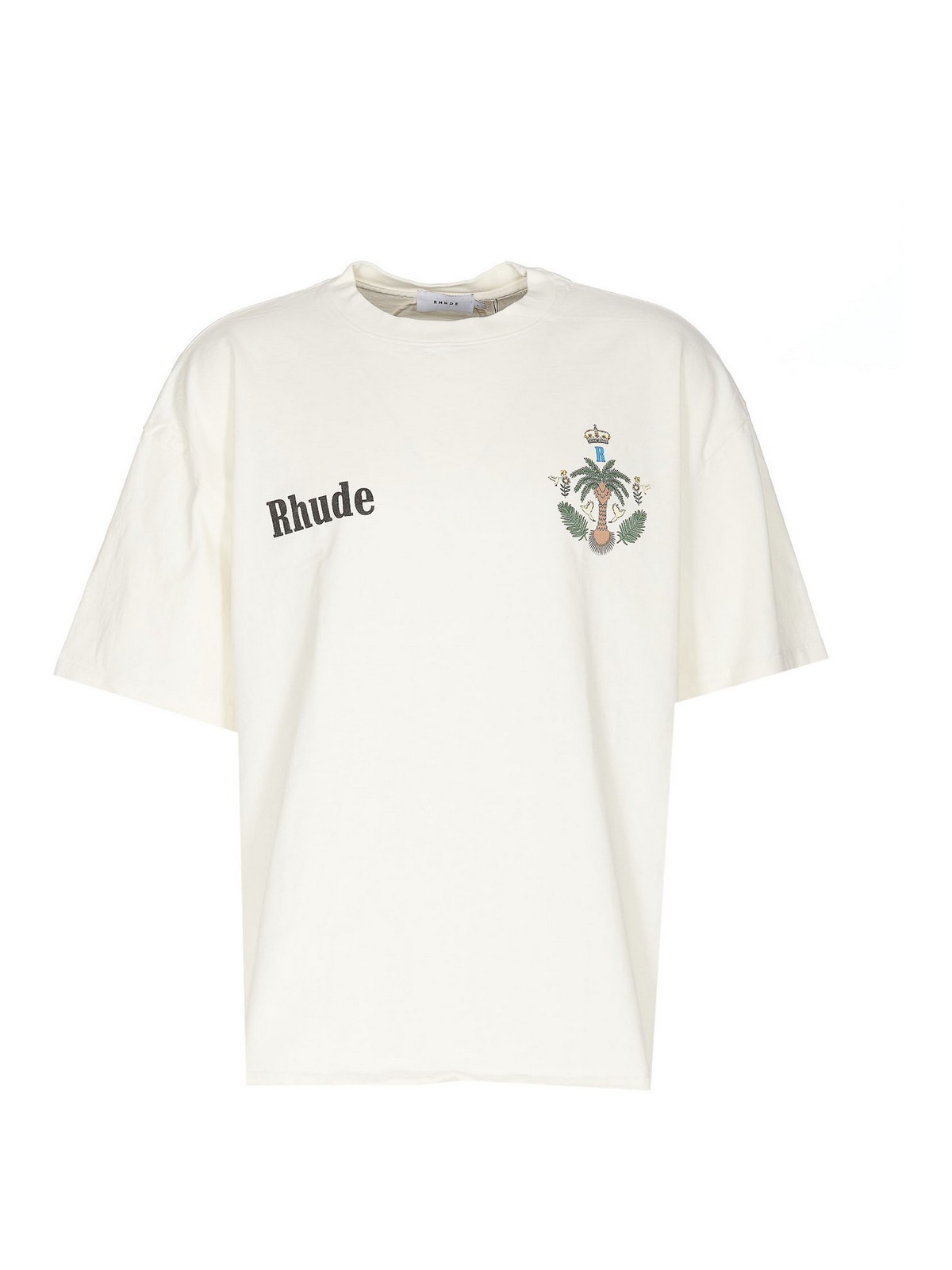 Rhude Tシャツ - 白 - ホワイト - メンズ|TT098376110611