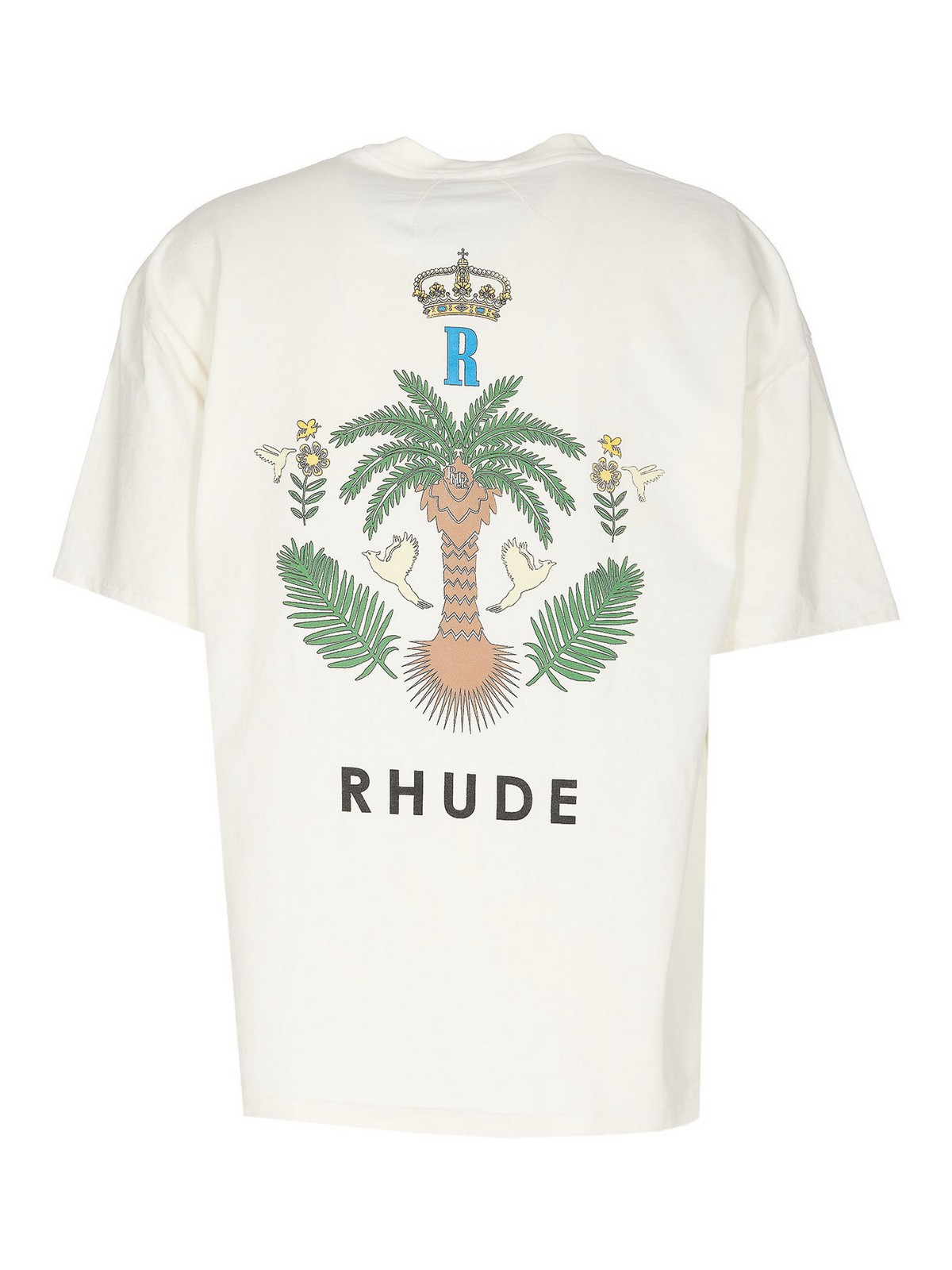 Rhude Tシャツ - 白 - ホワイト - メンズ|TT098376110611