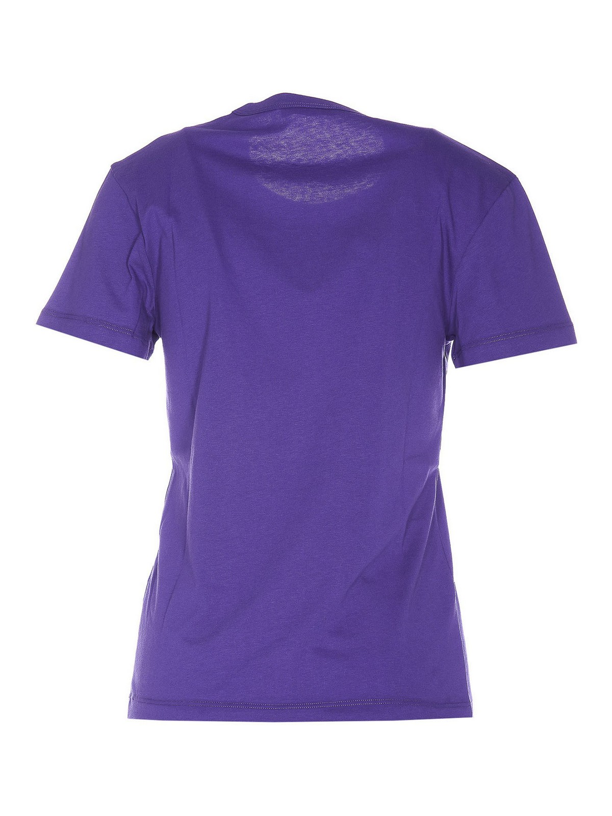 Emilio Pucci Logo crewneck T-shirt - Purple | 3ETP753E985131