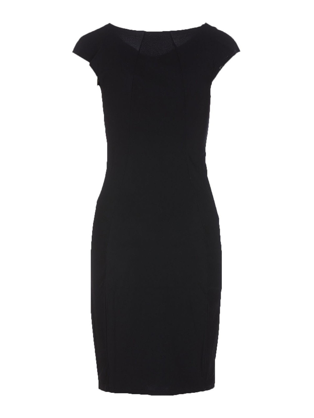 Shop Patrizia Pepe Tight Model Dress In Black