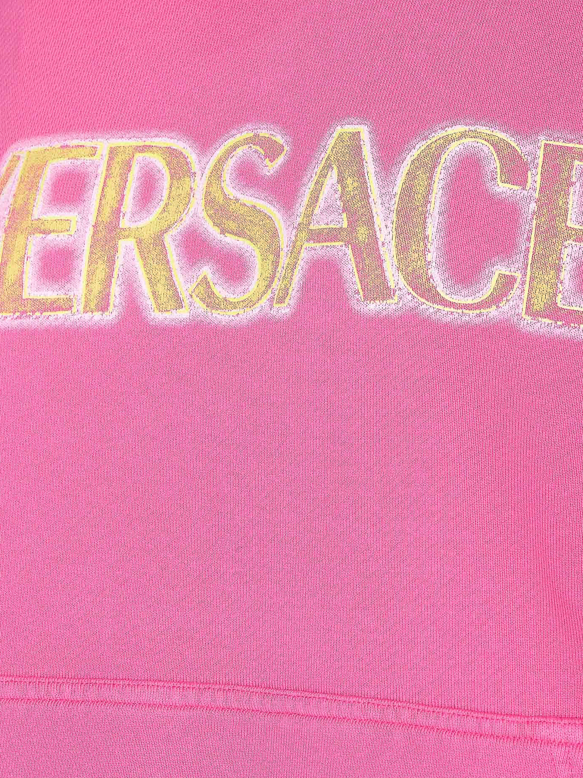 Shop Versace Sudadera - Rosado In Pink