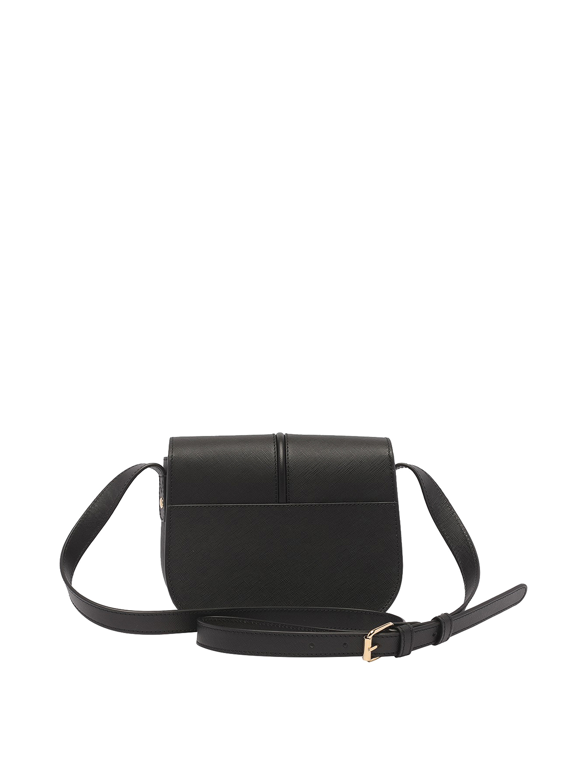 Shop Apc Betty Leather Bag With Logo In Black