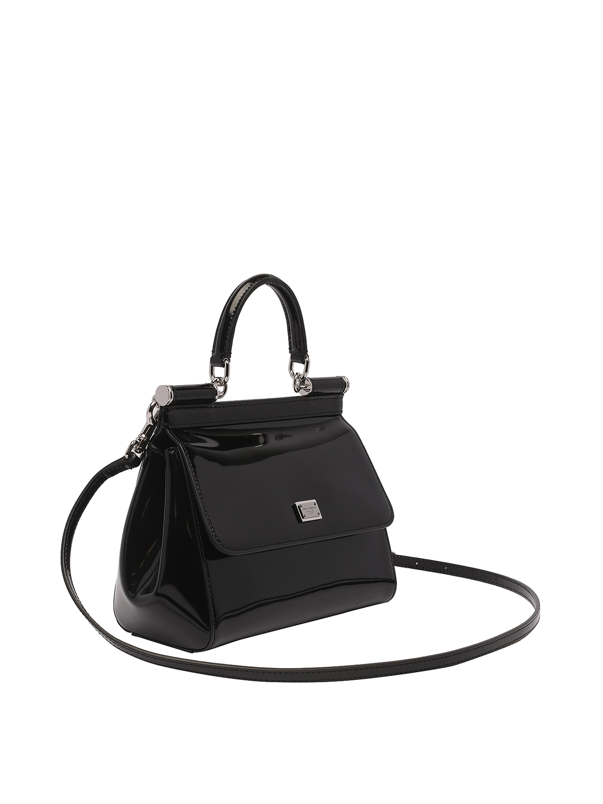Cross body bags Dolce & Gabbana - Patent leather Sicily bag