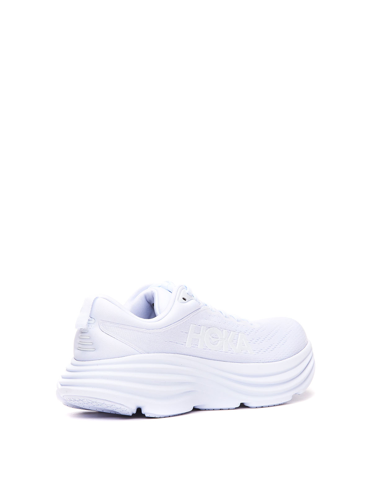 Shop Hoka Monochrom Suede Sneakers With Logo In White