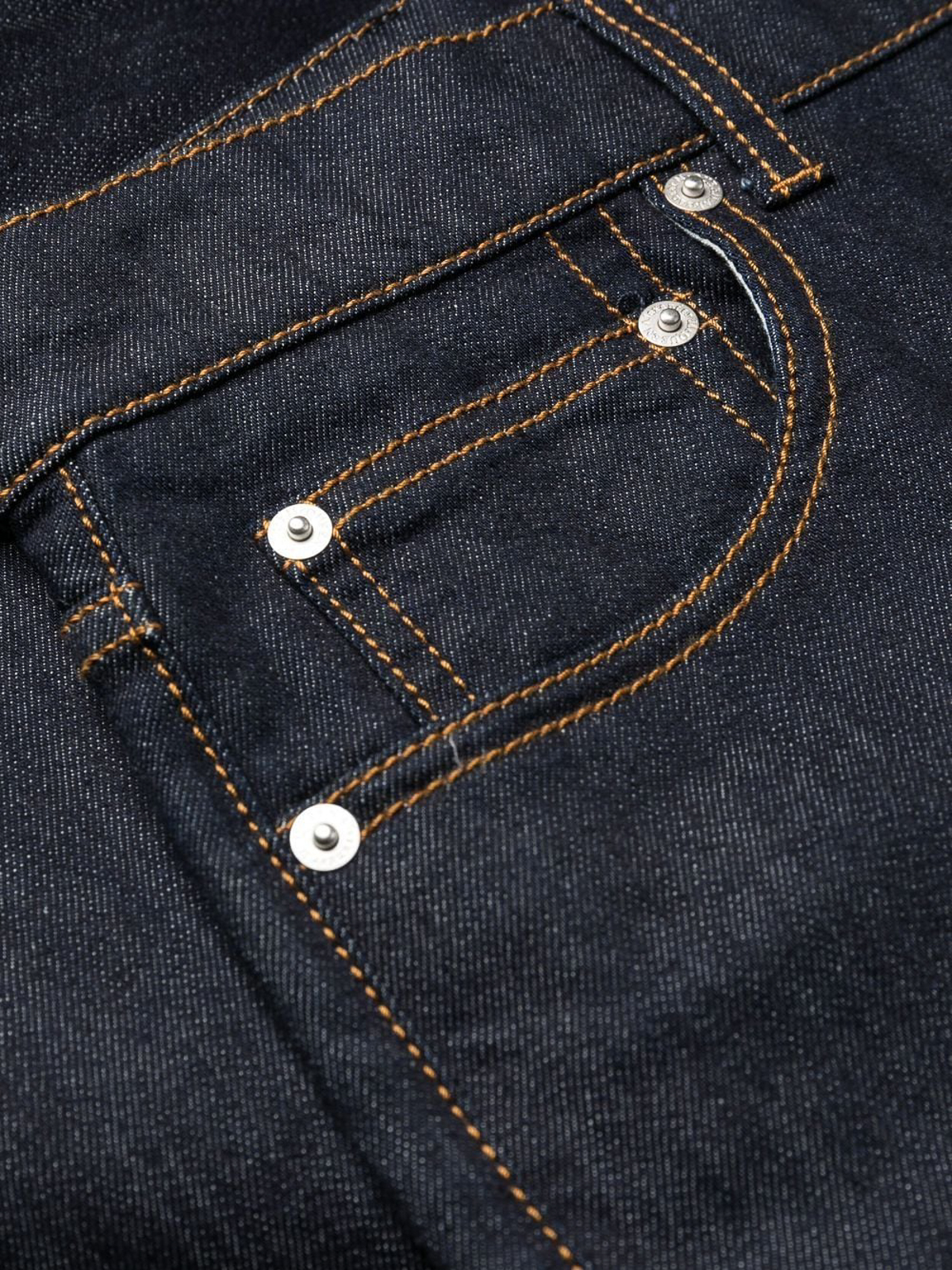Straight-Leg Logo-Embroidered Jeans